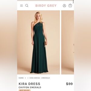 Birdy Grey Emerald Bridesmaid Dress